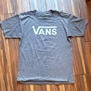 Vans Heather Gray Logo Tee